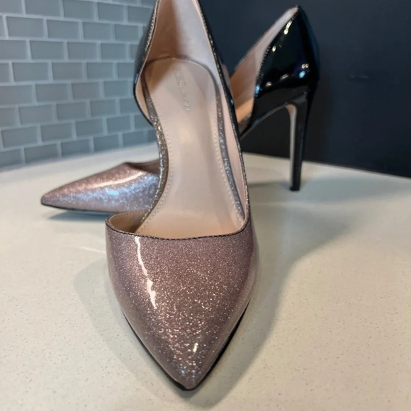 BCBeneration Size 10 Pink Glitter and Black 4” heels Worn twice - Picture 10 of 16